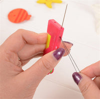 Automatic Needle Threading Device Home Organization Storage Solution