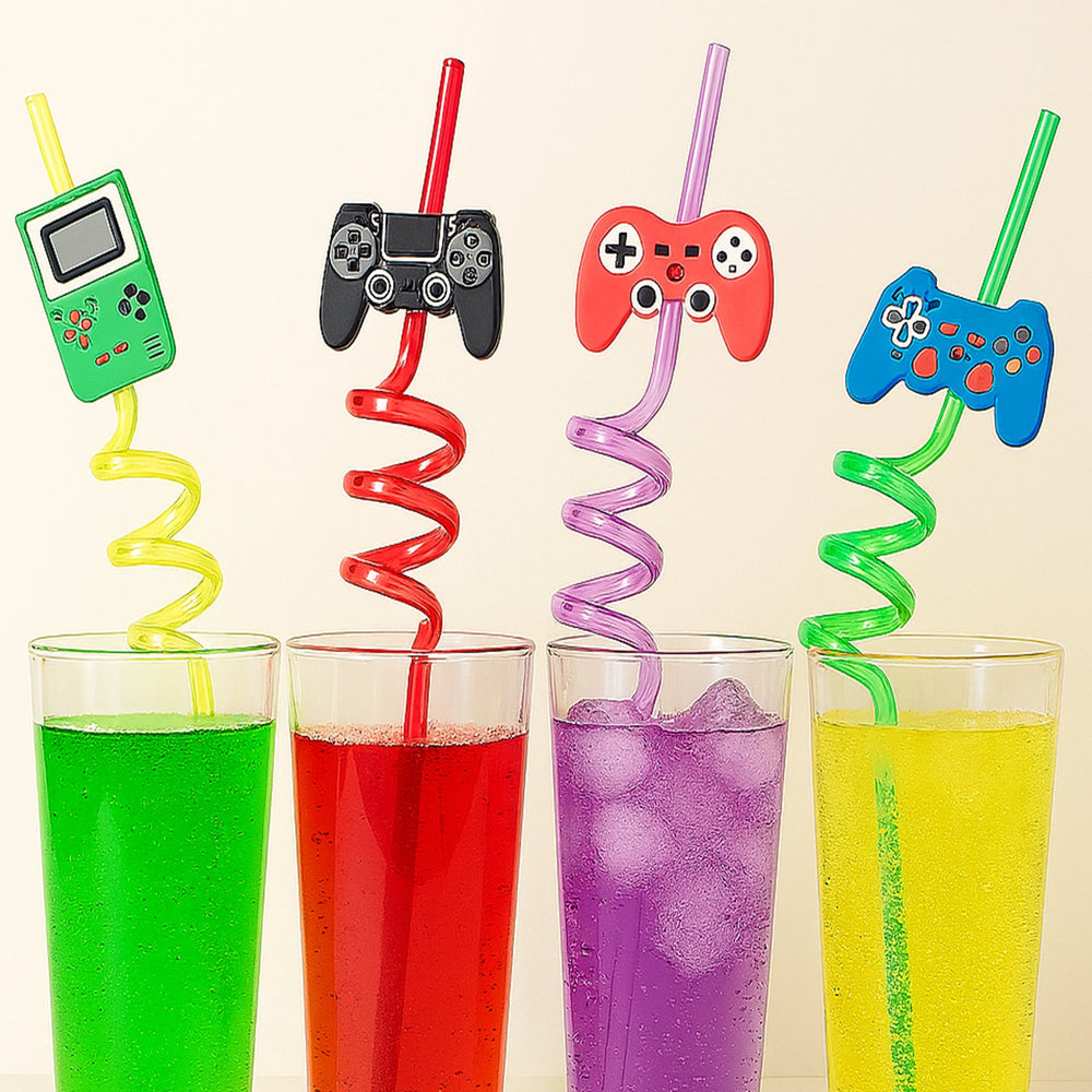 Reusable Truck Drinking Straws Home Organization Storage Solution