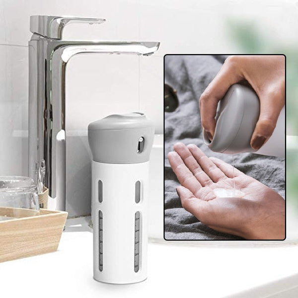 Travel Dispenser Bottle Set Portable Travel Essential Organizer