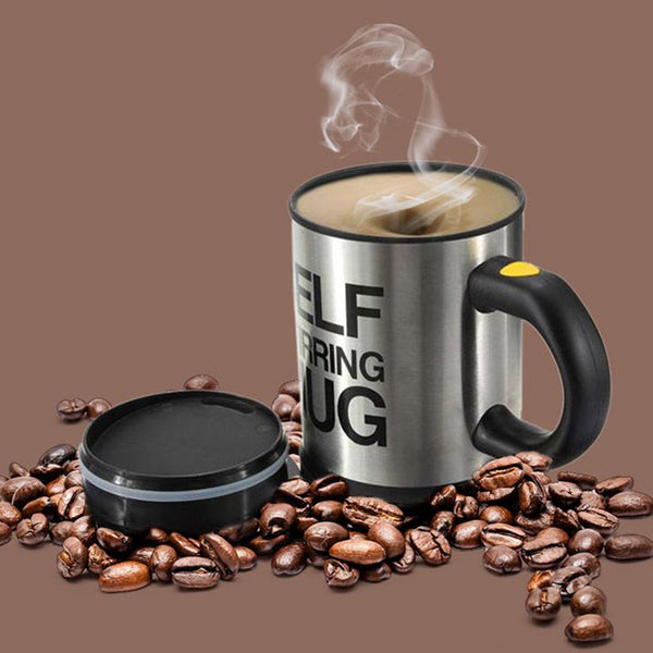 Self Stirring Mug – Automatic Coffee Mixer | Indo Glow