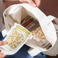 Reusable Food Storage Pouch Kitchen Storage Organizer Solution