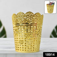 Metal Mesh Pen Holder – Durable Office Desk Organizer Stand Your Brand