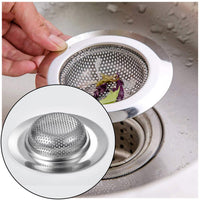 Stainless Steel Sink Strainer Bathroom Organizer Storage Solution