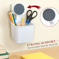 Wall Mounted Toothbrush Holder – No-Drill Space Saving Bathroom Organizer Your Brand