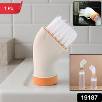 Bottle-Attachable Cleaning Brush – Ergonomic Deep Scrubber Your Brand