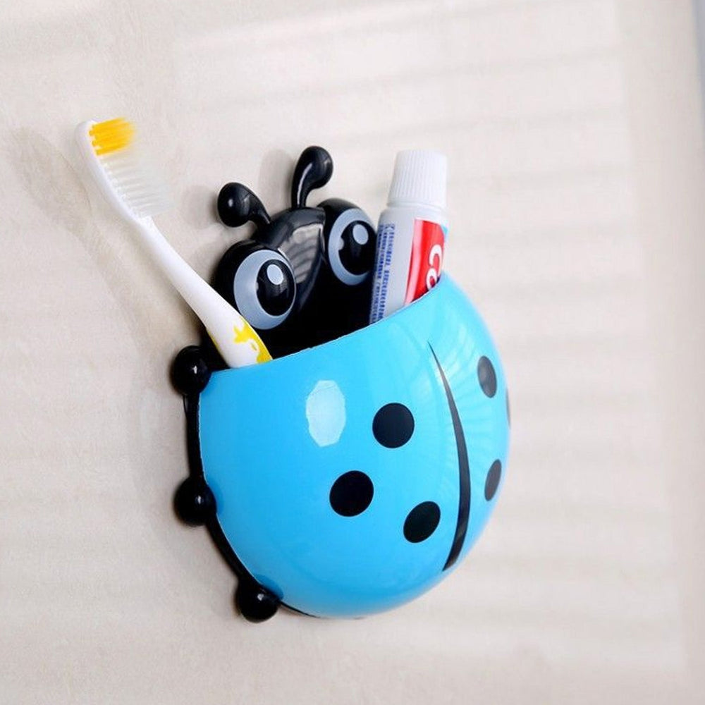 Ladybug Toothbrush Holder Kitchen Storage Organizer Solution Storage