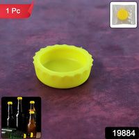 Reusable Silicone Bottle Cap Cover Kitchen Storage Organizer Solution