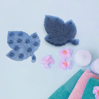Baby Anti-Slip Bath Mat – Leaf Shaped PVC 4 Pc Set | CrystalWash Your Brand