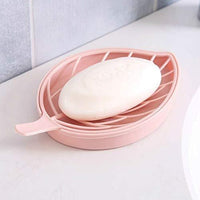 Leaf Shape Soap Holder – Draining Bathroom Dish | VelvetBubbles Your Brand
