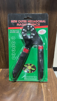 Durable Bionic Wrench made from high-carbon steel.