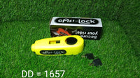 Versatile bike lock with brake lever mechanism for anti-theft protection.