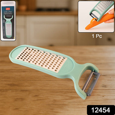 Apex 2-in-1 Vegetable Grater Peeler Combo Tool Kitchen Storage Organizer Solution