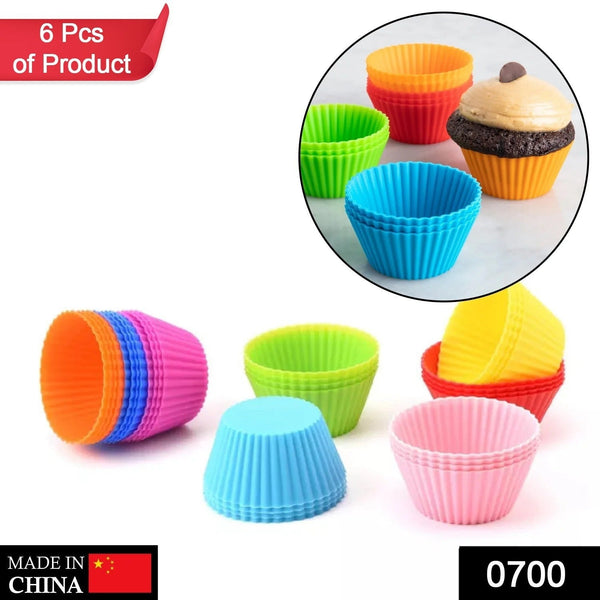 Silicone Cupcake Mold Set Kitchen Storage Organizer Solution