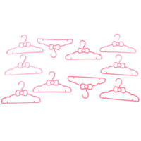 Kids Plastic Clothes Hangers Set, Cute Baby Wardrobe Hangers (10 Pcs Set) Your Brand