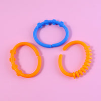 Baby Learning Links Set – Safe, Colorful 3-Piece Educational Toy Your Brand