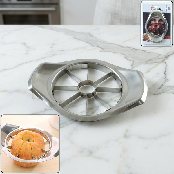 Heavy Duty Stainless Steel Apple Cutter & Slicer Kitchen Storage Organizer Solution