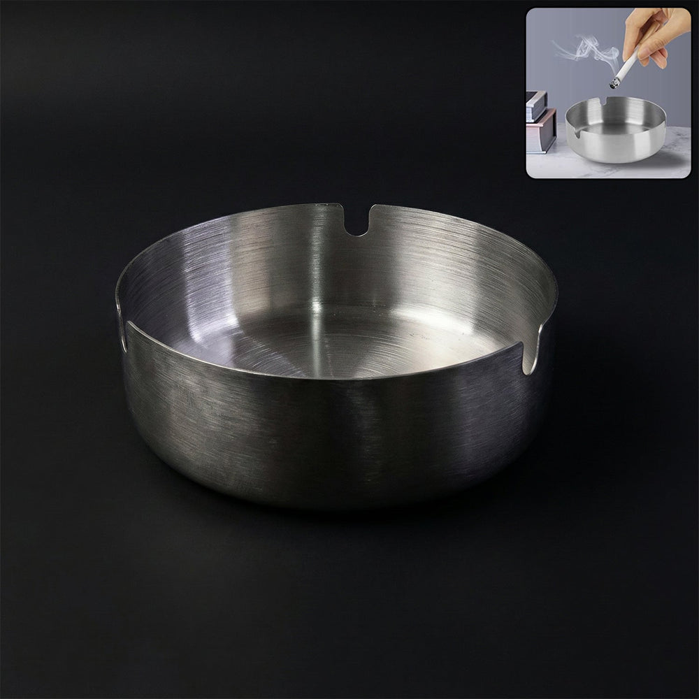 Round Tabletop Cigarette Ashtray Home Organization Storage Solution