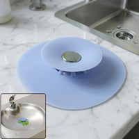 Kitchen Silicone Sink Drain Cover Kitchen Storage Organizer Solution