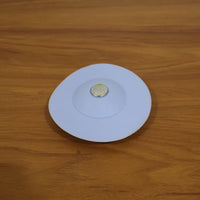 Flexible silicone drain cover for preventing sink clogs
