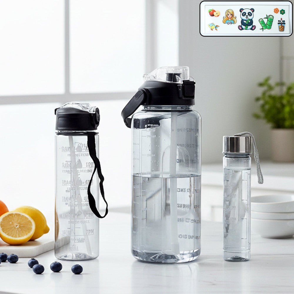 Multipurpose Water Bottle Set Home Organization Storage Solution
