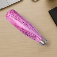Eco-friendly stainless steel insulated water bottle with marble exterior