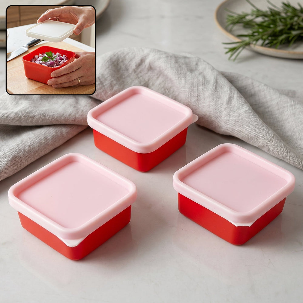 Mini Plastic Food Storage Container Ð Compact & Multipurpose Kitchen Storage Organizer