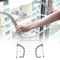 Folding Drying Rack – Compact, Steel & Rust-Free | Indo Glow Your Brand