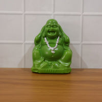 Live display of Laughing Buddha coin saving box
