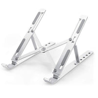 Portable Laptop Stand – 6-Angle Metal Riser for Desk | Wiregenix Your Brand