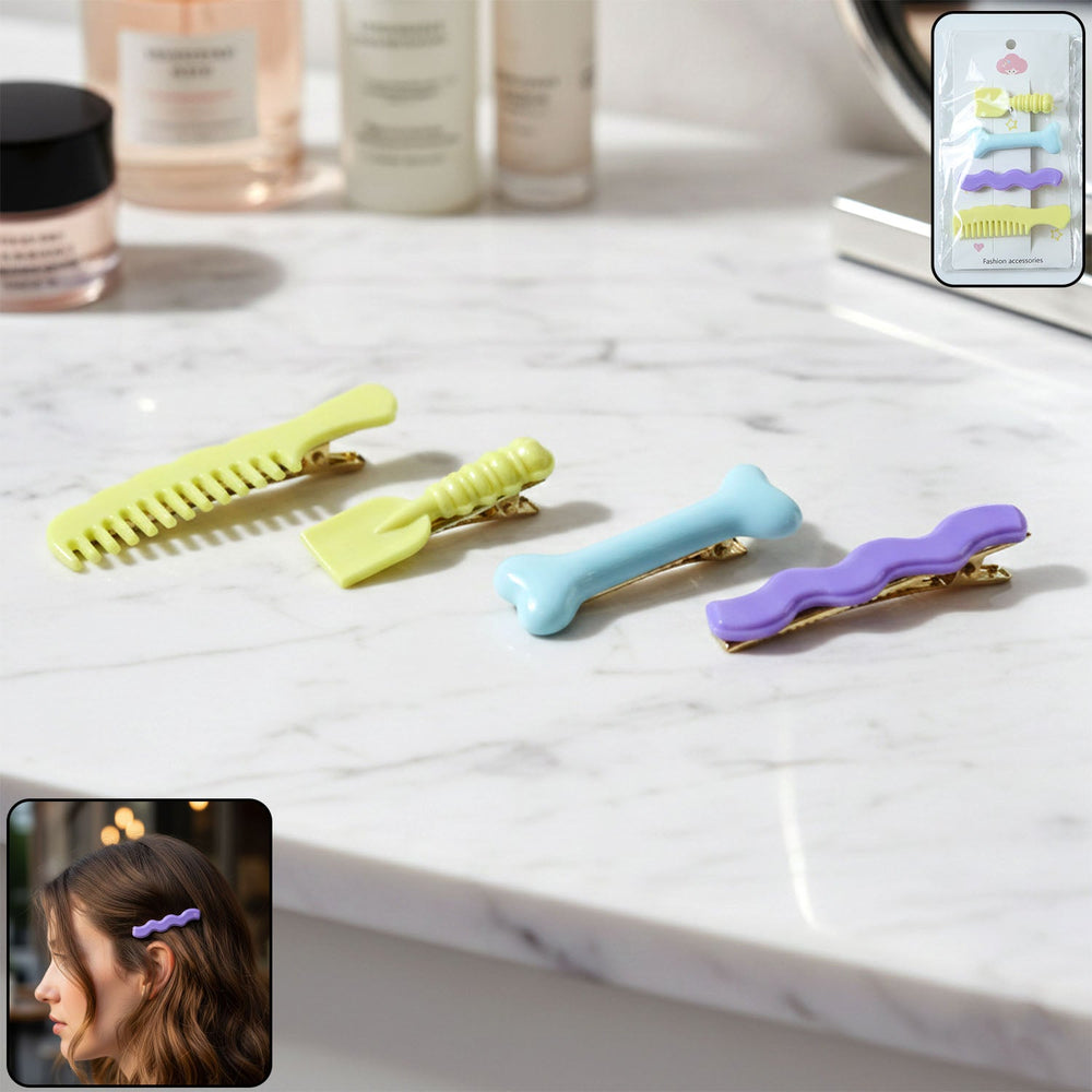Alligator Hair Clips Set Home Organization Storage Solution