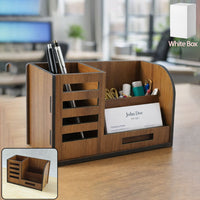 Wooden Desk Organizer Kitchen Storage Organizer Solution Storage