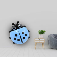 Ladybug Toothbrush Holder – Suction Hook Bathroom Organizer | BrushedUp Your Brand