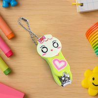 Cartoon Nail Clipper – Portable Keychain Nail Cutter | Babyova Your Brand