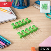 Green Push Pins – Strong Metal & Easy Grip for Notice Boards Your Brand