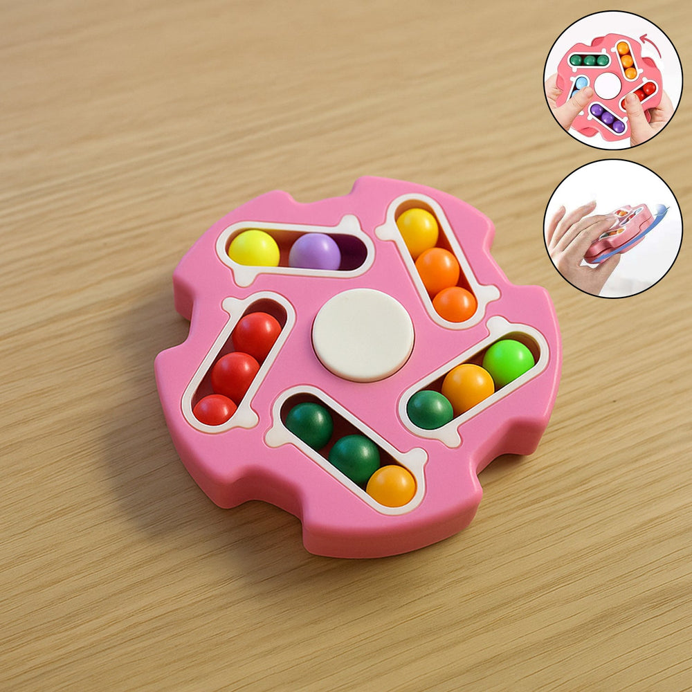 Fidget Magic Cube Spinner Toy Home Organization Storage Solution
