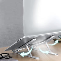 Metal Portable Laptop Stand – 7 Adjustable Angles | Gambit Your Brand
