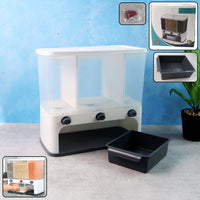 Easy Flow Cereal Dispenser Kitchen Storage Organizer Solution