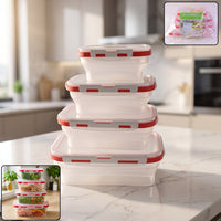 Collapsible Food Storage Container Set Ð Space-Saving & Airt Kitchen Storage Organizer