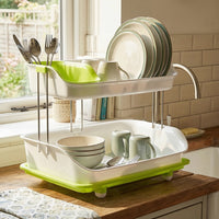 Kitchen Dish Drying Rack – Space-Saving Multi-Tier Design for Organized Countertops Your Brand