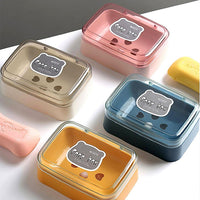 Self-Draining Soap Dish – Portable & Leakproof | VelvetBubbles Your Brand