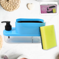 3-in-1 Soap Dispenser – Kitchen & Bathroom Organizer | VelvetBubbles Your Brand