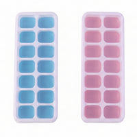 Multipurpose ice cube tray set with lid for kitchen use