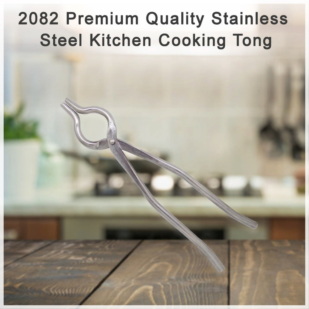 Stainless Steel Tongs Kitchen Storage Organizer Solution Storage
