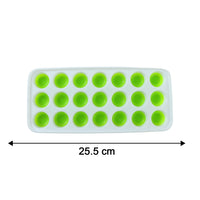 Round ice cube maker for beverages and desserts