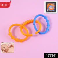 Baby Learning Links Set – Safe, Colorful 3-Piece Educational Toy Your Brand