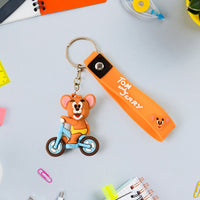 Cartoon Silicone Keychain Portable Travel Essential Organizer Storage