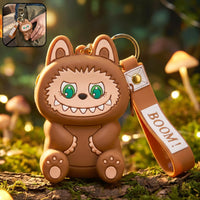 Mini Silicone Pouch Keychain Ð Cute Cartoon Style for Daily Portable Travel