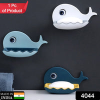 Wall Mounted Soap Holder – Fish Shape Double Layer Adhesive | VelvetBubbles Your Brand