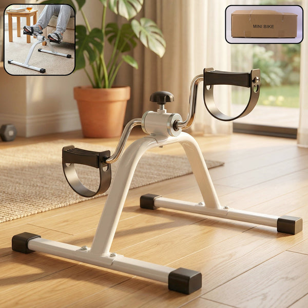 Mini Pedal Exerciser Cycle Ð Compact, Adjustable Resistance Fitness Equipment