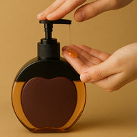 Liquid Soap Dispenser – Refillable Apple-Shaped 350 ML Capacity Your Brand
